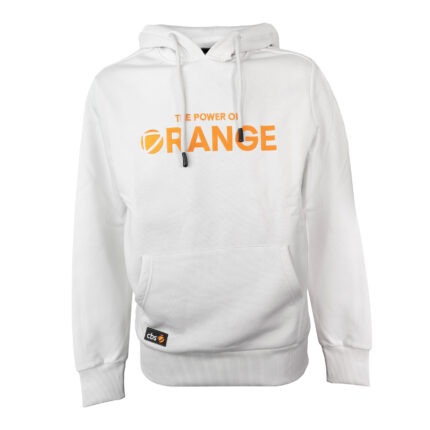 Orange Fashion Store: White Hoodie (Front)